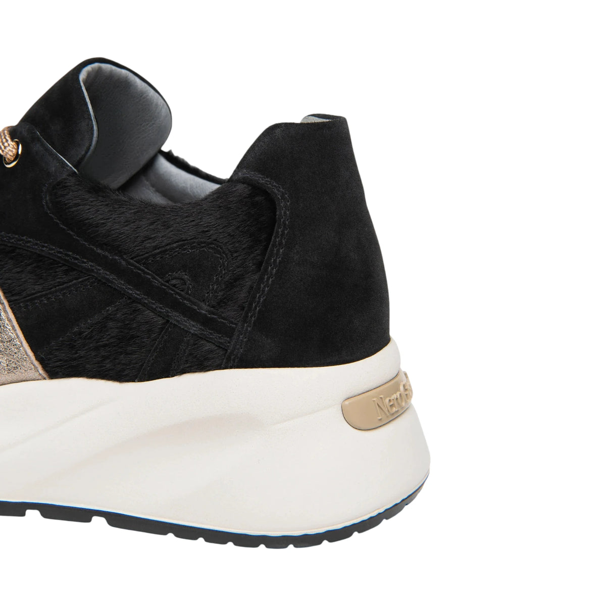 NeroGiardini Sneakers Donna in Suede, Materiale Tecnico e Pelle