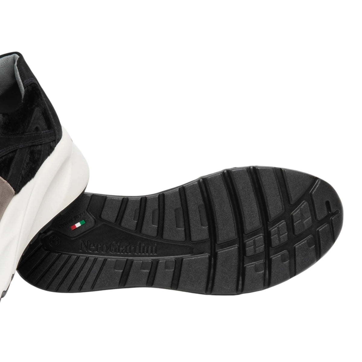 NeroGiardini Sneakers Donna in Suede, Materiale Tecnico e Pelle