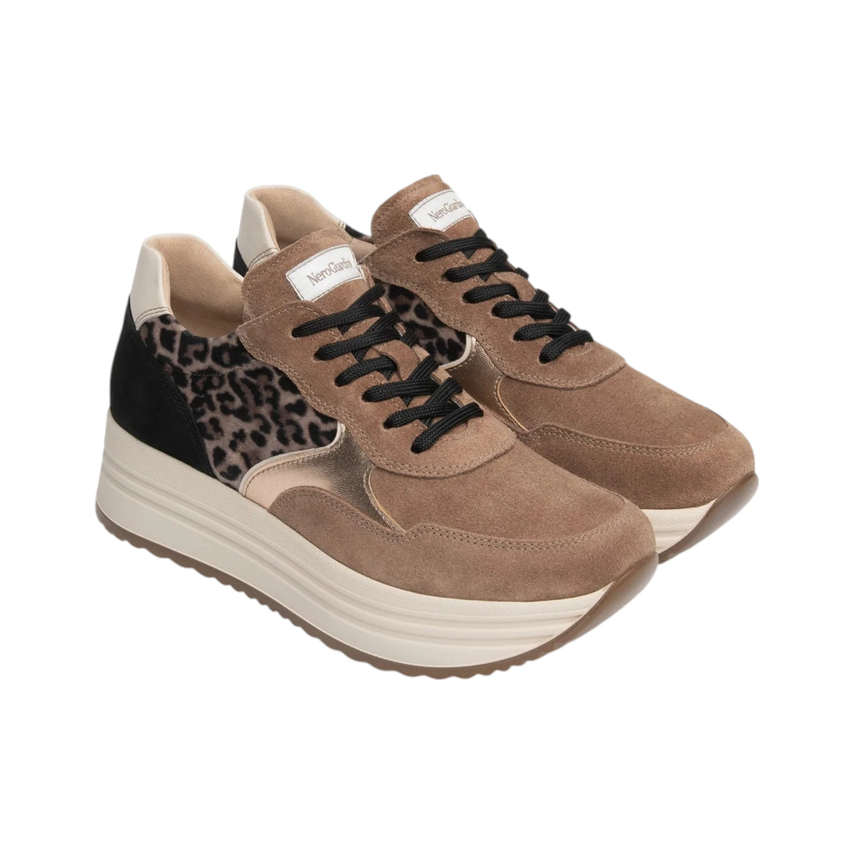 NeroGiardini Sneakers da donna in pelle scamosciata